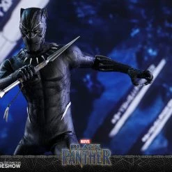 Vendor-unknown Hot Toys Marvel Black Panther Black Panther 1/6 Scale 12" Figure 54 Vendor-unknown Hot Toys Marvel Black Panther Black Panther 1/6 Scale 12