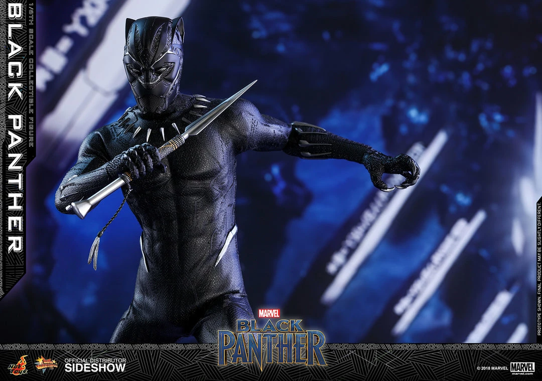 Vendor-unknown Hot Toys Marvel Black Panther Black Panther 1/6 Scale 12" Figure 25 Vendor-unknown Hot Toys Marvel Black Panther Black Panther 1/6 Scale 12" Figure