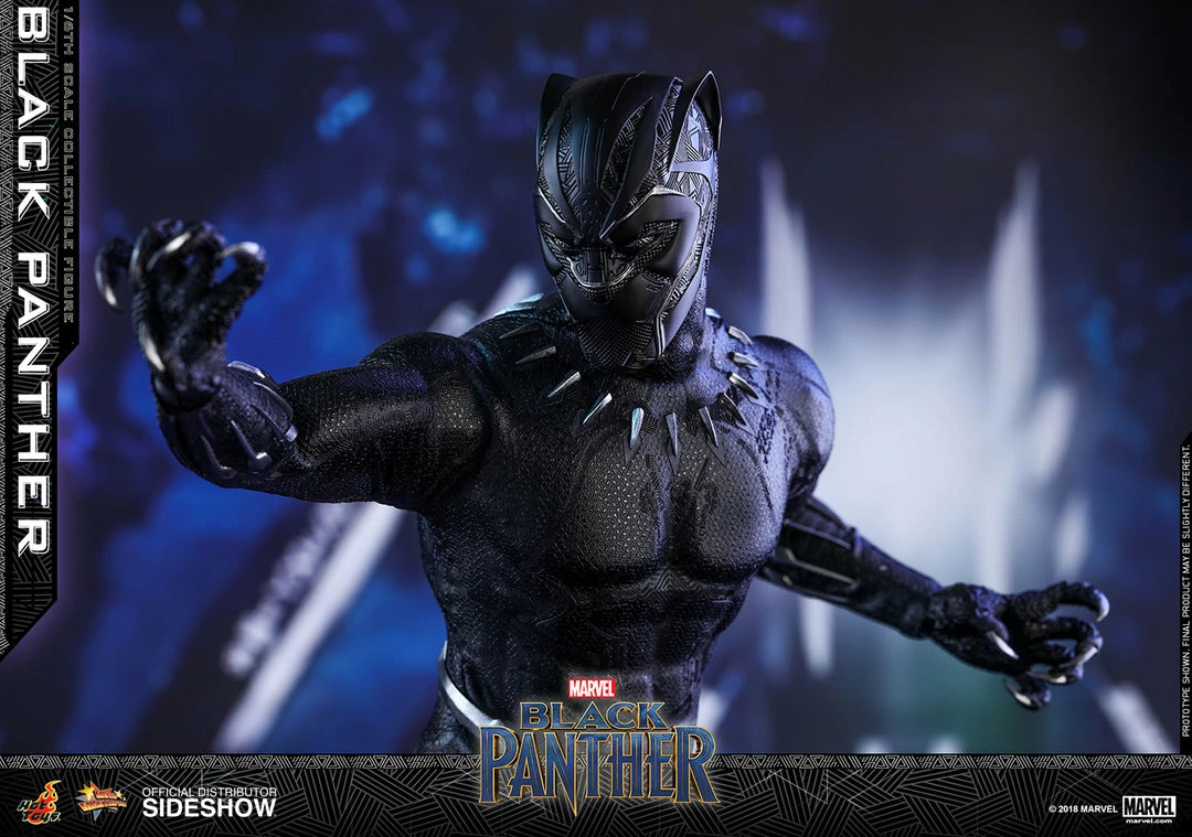 Vendor-unknown Hot Toys Marvel Black Panther Black Panther 1/6 Scale 12" Figure 26 Vendor-unknown Hot Toys Marvel Black Panther Black Panther 1/6 Scale 12" Figure