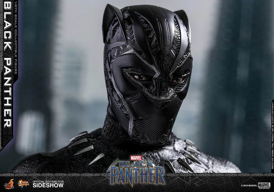Vendor-unknown Hot Toys Marvel Black Panther Black Panther 1/6 Scale 12" Figure 28 Vendor-unknown Hot Toys Marvel Black Panther Black Panther 1/6 Scale 12" Figure