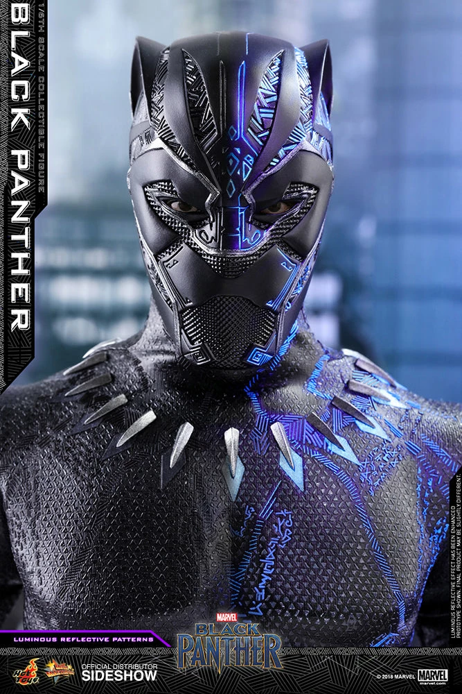Vendor-unknown Hot Toys Marvel Black Panther Black Panther 1/6 Scale 12" Figure 29 Vendor-unknown Hot Toys Marvel Black Panther Black Panther 1/6 Scale 12" Figure