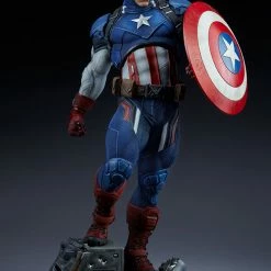 Vendor-unknown Sideshow Marvel Comics Captain America Premium Format Figure Statue