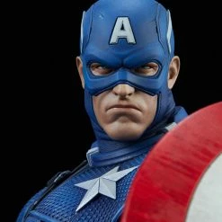 Vendor-unknown Sideshow Marvel Comics Captain America Premium Format Figure Statue