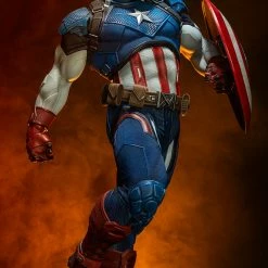 Vendor-unknown Sideshow Marvel Comics Captain America Premium Format Figure Statue