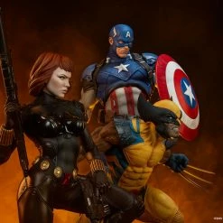 Vendor-unknown Sideshow Marvel Comics Captain America Premium Format Figure Statue