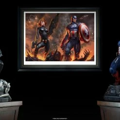 Vendor-unknown Sideshow Marvel Comics Captain America Premium Format Figure Statue