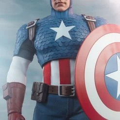 Maybang's Collectibles Sideshow Collectibles Sideshow Marvel Comics Captain America 1/6 Scale 12" Action Figure