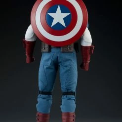 Maybang's Collectibles Sideshow Collectibles Sideshow Marvel Comics Captain America 1/6 Scale 12