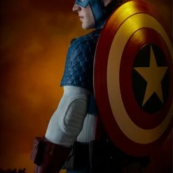 Maybang's Collectibles Sideshow Collectibles Sideshow Marvel Comics Captain America 1/6 Scale 12