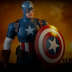 Maybang's Collectibles Sideshow Collectibles Sideshow Marvel Comics Captain America 1/6 Scale 12