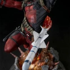 Vendor-unknown Sideshow Marvel Deadpool Heat-Seeker Premium Format Figure Statue Sideshow Collectibles