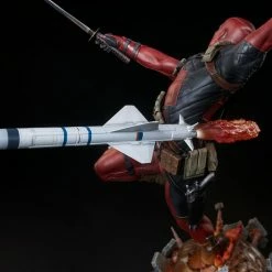 Vendor-unknown Sideshow Marvel Deadpool Heat-Seeker Premium Format Figure Statue Sideshow Collectibles