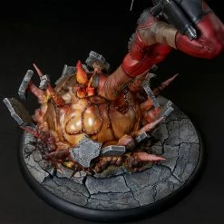 Vendor-unknown Sideshow Marvel Deadpool Heat-Seeker Premium Format Figure Statue Sideshow Collectibles