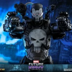 Maybang's Collectibles Hot Toys Marvel Future Fight The Punisher (War Machine Armor) Diecast 1/6 Scale 12" Figure