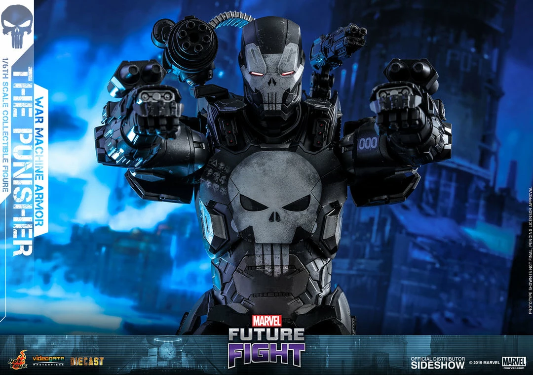 Maybang's Collectibles Hot Toys Marvel Future Fight The Punisher (War Machine Armor) Diecast 1/6 Scale 12" Figure 2 Maybang's Collectibles Hot Toys Marvel Future Fight The Punisher (War Machine Armor) Diecast 1/6 Scale 12" Figure