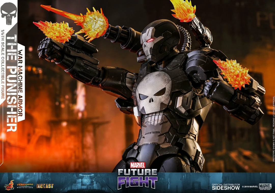 Maybang's Collectibles Hot Toys Marvel Future Fight The Punisher (War Machine Armor) Diecast 1/6 Scale 12" Figure 13 Maybang's Collectibles Hot Toys Marvel Future Fight The Punisher (War Machine Armor) Diecast 1/6 Scale 12" Figure