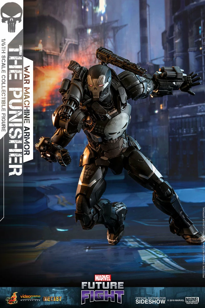 Maybang's Collectibles Hot Toys Marvel Future Fight The Punisher (War Machine Armor) Diecast 1/6 Scale 12" Figure 16 Maybang's Collectibles Hot Toys Marvel Future Fight The Punisher (War Machine Armor) Diecast 1/6 Scale 12" Figure