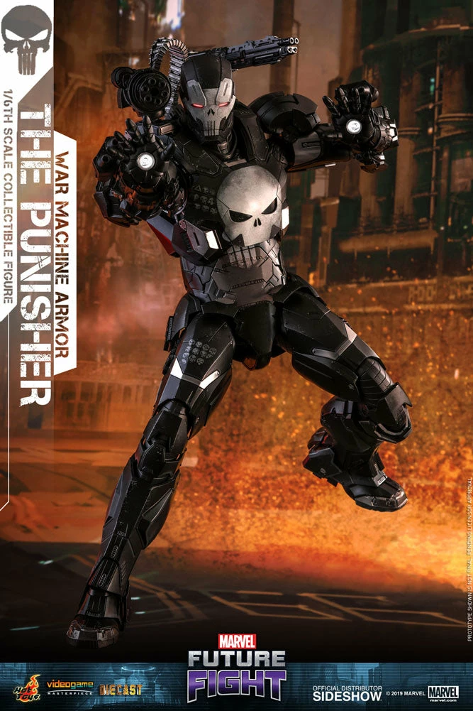 Maybang's Collectibles Hot Toys Marvel Future Fight The Punisher (War Machine Armor) Diecast 1/6 Scale 12" Figure 18 Maybang's Collectibles Hot Toys Marvel Future Fight The Punisher (War Machine Armor) Diecast 1/6 Scale 12" Figure