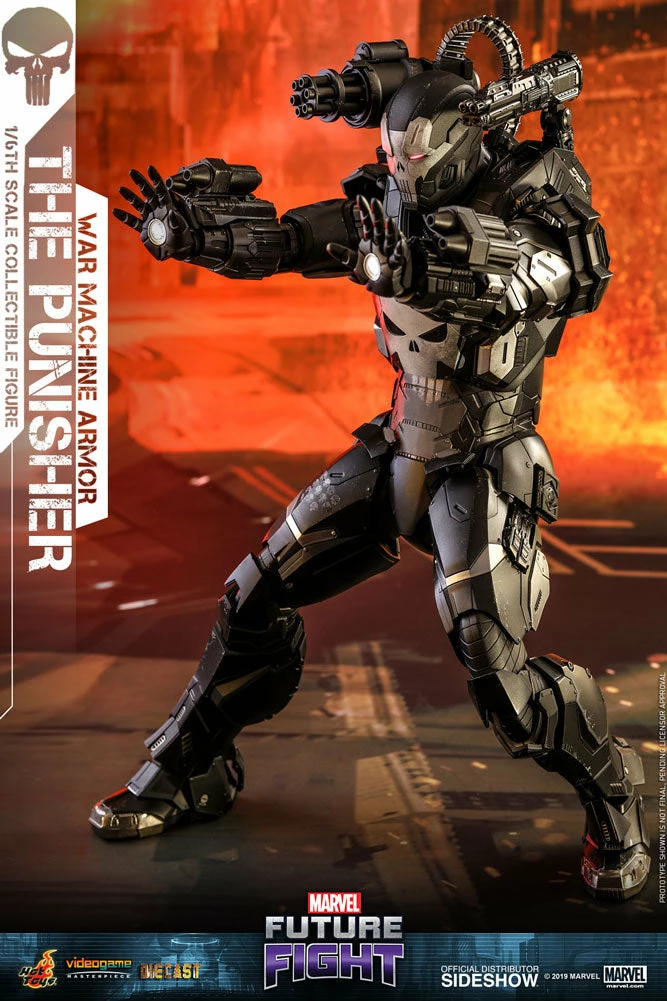Maybang's Collectibles Hot Toys Marvel Future Fight The Punisher (War Machine Armor) Diecast 1/6 Scale 12" Figure 19 Maybang's Collectibles Hot Toys Marvel Future Fight The Punisher (War Machine Armor) Diecast 1/6 Scale 12" Figure
