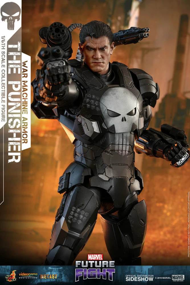 Maybang's Collectibles Hot Toys Marvel Future Fight The Punisher (War Machine Armor) Diecast 1/6 Scale 12" Figure 20 Maybang's Collectibles Hot Toys Marvel Future Fight The Punisher (War Machine Armor) Diecast 1/6 Scale 12" Figure