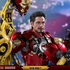 Vendor-unknown Hot Toys Marvel Iron Man 2 Iron Man Mark IV Diecast Figure With Suit-up Gantry 1/6 Scale Figure Set 46 Vendor-unknown Hot Toys Marvel Iron Man 2 Iron Man Mark IV Diecast Figure With Suit-up Gantry 1/6 Scale Figure Set
