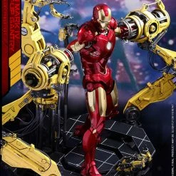 Vendor-unknown Hot Toys Marvel Iron Man 2 Iron Man Mark IV Diecast Figure With Suit-up Gantry 1/6 Scale Figure Set 49 Vendor-unknown Hot Toys Marvel Iron Man 2 Iron Man Mark IV Diecast Figure With Suit-up Gantry 1/6 Scale Figure Set