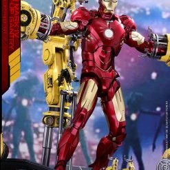 Vendor-unknown Hot Toys Marvel Iron Man 2 Iron Man Mark IV Diecast Figure With Suit-up Gantry 1/6 Scale Figure Set 50 Vendor-unknown Hot Toys Marvel Iron Man 2 Iron Man Mark IV Diecast Figure With Suit-up Gantry 1/6 Scale Figure Set