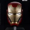 Maybang's Collectibles Dimension Studio Marvel Captain America Civil War Iron Man Mark XLVI 1/1 Scale LED Motorized Helmet Others