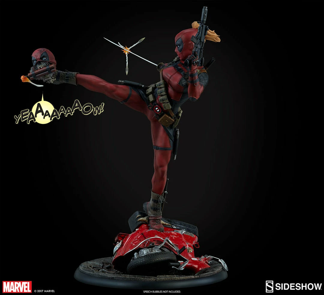 Vendor-unknown Sideshow Marvel Comics Lady Deadpool Premium Format Figure Statue 12 Vendor-unknown Sideshow Marvel Comics Lady Deadpool Premium Format Figure Statue