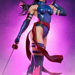Maybang's Collectibles Sideshow Marvel Comics X-Men Psylocke Premium Format Figure Statue Sideshow Collectibles