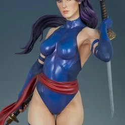 Maybang's Collectibles Sideshow Marvel Comics X-Men Psylocke Premium Format Figure Statue Sideshow Collectibles