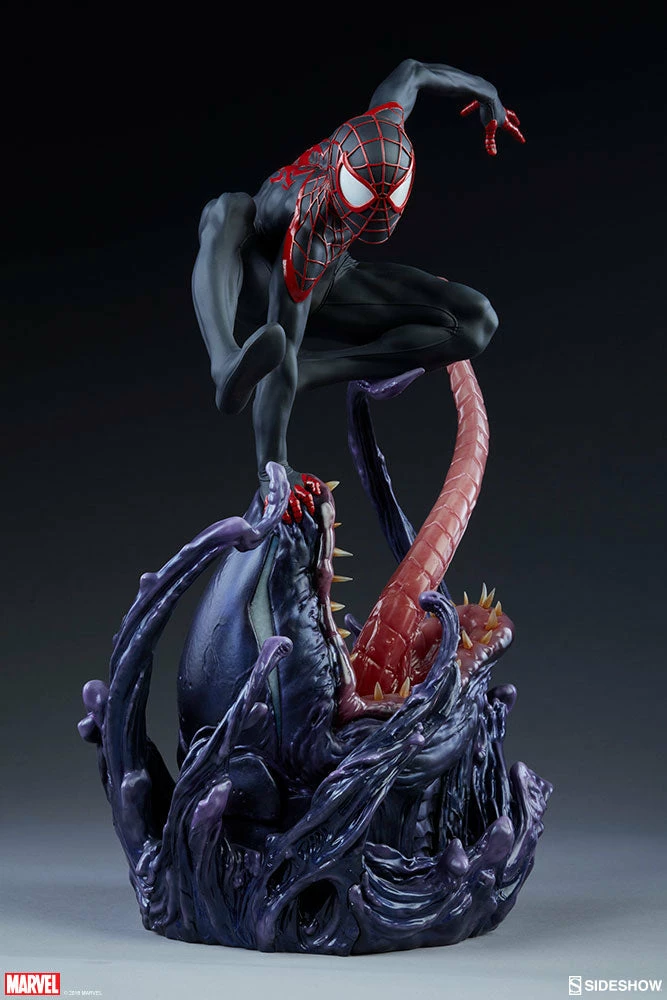 Vendor-unknown Sideshow Marvel Spider-Man Miles Morales Premium Format Figure Statue Sideshow Collectibles 12 Vendor-unknown Sideshow Marvel Spider-Man Miles Morales Premium Format Figure Statue Sideshow Collectibles