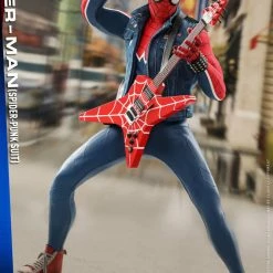 Maybang's Collectibles Hot Toys Marvel's Spider-Man VGM32 Spider-Man (Spider-Punk Suit) 1/6 Scale 12" Action Figure