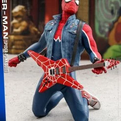 Maybang's Collectibles Hot Toys Marvel's Spider-Man VGM32 Spider-Man (Spider-Punk Suit) 1/6 Scale 12" Action Figure 33 Maybang's Collectibles Hot Toys Marvel's Spider-Man VGM32 Spider-Man (Spider-Punk Suit) 1/6 Scale 12