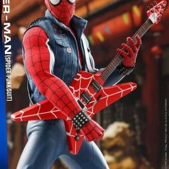 Maybang's Collectibles Hot Toys Marvel's Spider-Man VGM32 Spider-Man (Spider-Punk Suit) 1/6 Scale 12" Action Figure 34 Maybang's Collectibles Hot Toys Marvel's Spider-Man VGM32 Spider-Man (Spider-Punk Suit) 1/6 Scale 12