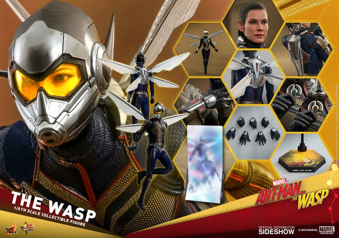 Maybang's Collectibles Hot Toys Marvel Ant-Man And The Wasp The Wasp 1/6 Scale Figure 28 Maybang's Collectibles Hot Toys Marvel Ant-Man And The Wasp The Wasp 1/6 Scale Figure
