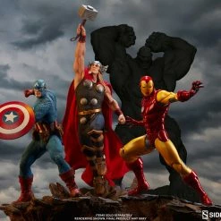 Vendor-unknown Sideshow Collectibles Sideshow Marvel Avengers Assemble Thor Statue
