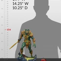 Maybang's Collectibles Tweeterhead Masters Of The Universe Mer-Man Legends Mer-Man 1/5 Scale Maquette Statue Tweeterhead Collectibles