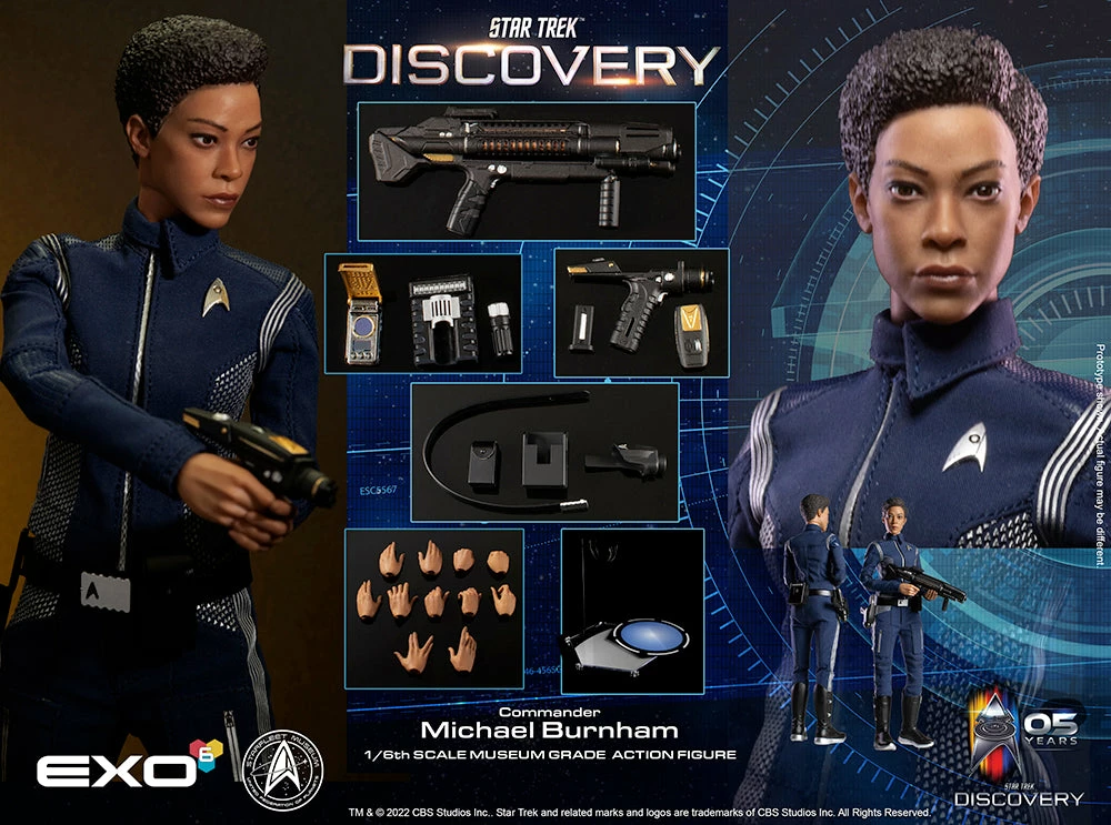 Maybang's Collectibles EXO-6 Star Trek: Discovery Commander Michael Burnham 1/6 Scale Collectible Figure Others 11 Maybang's Collectibles EXO-6 Star Trek: Discovery Commander Michael Burnham 1/6 Scale Collectible Figure Others