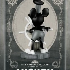Maybang's Collectibles Beast Kingdom Master Craft Series - Steamboat Willie Mickey Mouse Statue Disney