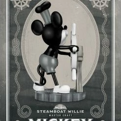 Maybang's Collectibles Beast Kingdom Master Craft Series - Steamboat Willie Mickey Mouse Statue Disney