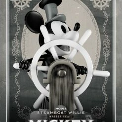Maybang's Collectibles Beast Kingdom Master Craft Series - Steamboat Willie Mickey Mouse Statue Disney