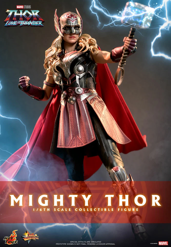 Maybang's Collectibles Hot Toys Marvel Comics Thor: Love And Thunder Mighty Thor (Jane Foster) 1/6 Scale Collectible Figure 1 Maybang's Collectibles Hot Toys Marvel Comics Thor: Love And Thunder Mighty Thor (Jane Foster) 1/6 Scale Collectible Figure