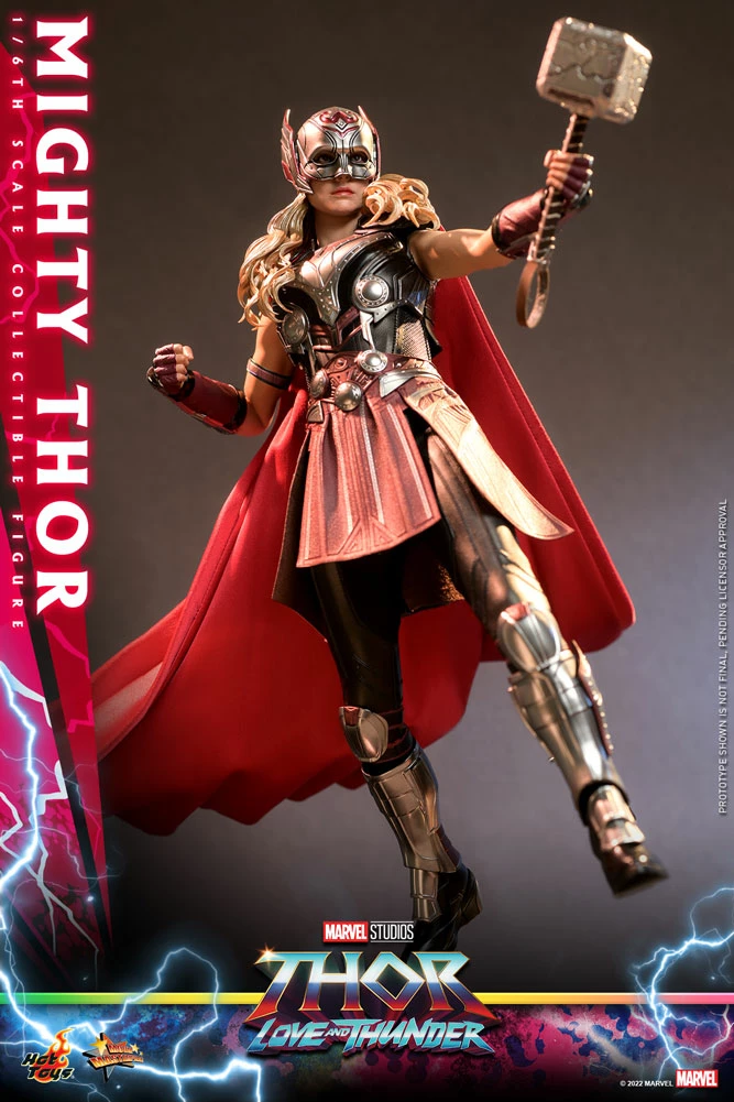 Maybang's Collectibles Hot Toys Marvel Comics Thor: Love And Thunder Mighty Thor (Jane Foster) 1/6 Scale Collectible Figure 3 Maybang's Collectibles Hot Toys Marvel Comics Thor: Love And Thunder Mighty Thor (Jane Foster) 1/6 Scale Collectible Figure