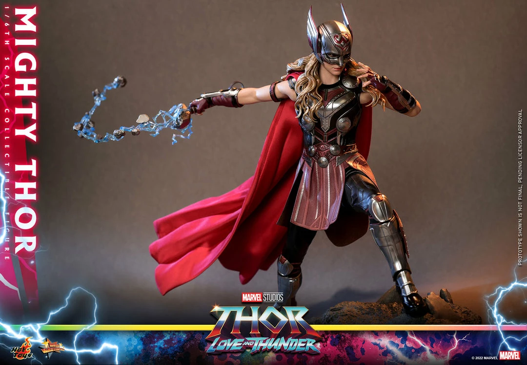 Maybang's Collectibles Hot Toys Marvel Comics Thor: Love And Thunder Mighty Thor (Jane Foster) 1/6 Scale Collectible Figure 8 Maybang's Collectibles Hot Toys Marvel Comics Thor: Love And Thunder Mighty Thor (Jane Foster) 1/6 Scale Collectible Figure