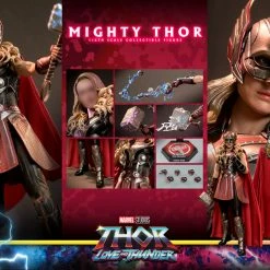 Maybang's Collectibles Hot Toys Marvel Comics Thor: Love And Thunder Mighty Thor (Jane Foster) 1/6 Scale Collectible Figure 19 Maybang's Collectibles Hot Toys Marvel Comics Thor: Love And Thunder Mighty Thor (Jane Foster) 1/6 Scale Collectible Figure