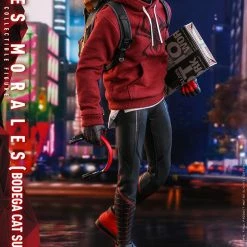 Maybang's Collectibles Hot Toys Marvel's Spider-Man Miles Morales Spider-Man (Bodega Cat Suit) 1/6 Scale Collectible Figure