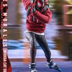 Maybang's Collectibles Hot Toys Marvel's Spider-Man Miles Morales Spider-Man (Bodega Cat Suit) 1/6 Scale Collectible Figure