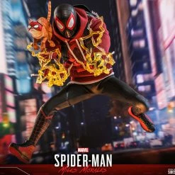 Maybang's Collectibles Hot Toys Marvel's Spider-Man Miles Morales Spider-Man (Bodega Cat Suit) 1/6 Scale Collectible Figure