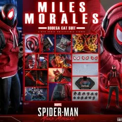 Maybang's Collectibles Hot Toys Marvel's Spider-Man Miles Morales Spider-Man (Bodega Cat Suit) 1/6 Scale Collectible Figure